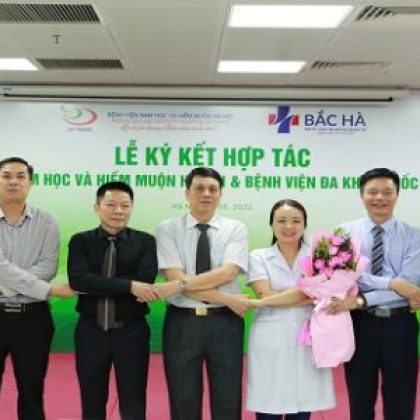 BV Bắc Hà ký kết hợp tác chuyên sâu về y tế với BV Nhi Hà Nội